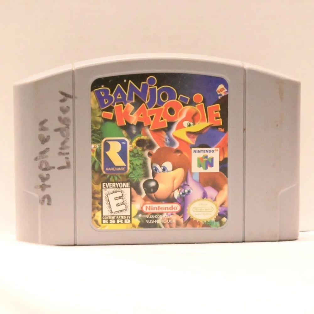 Banjo-Kazooie Nintendo 64 N64 Authentic Original Cartridge